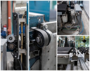 Автоматическая линия для резки флоат-стекла и многослойного (триплекс) стекла LISEC GFB-60/30RE-S