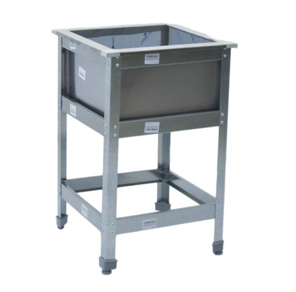 Ванна моечная односекционная 530х530х850 сварная Kayman ВМ-411/530