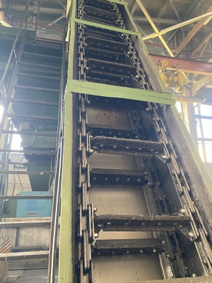 Линия по передаче и хранению стружки (сыпучих материалов): транспортеры, конвейеры, бункеры, дозаторы