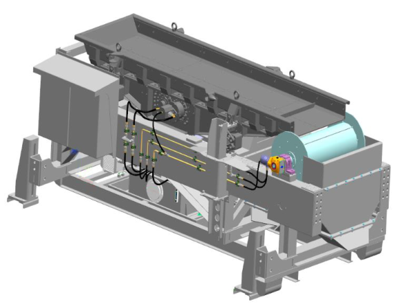 Модульная станция высокоградиентной магнитной сепарации (5000 Гаусс)