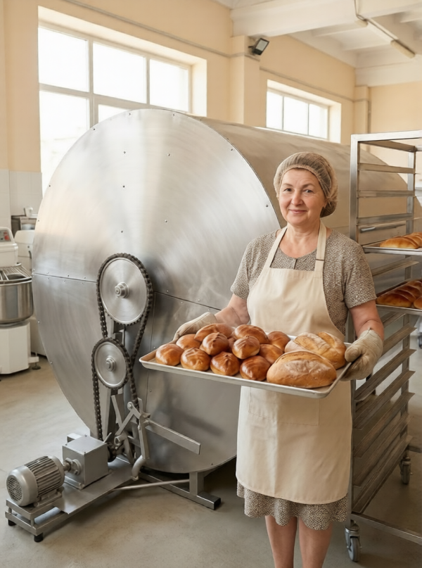 Печь карусельная газовая