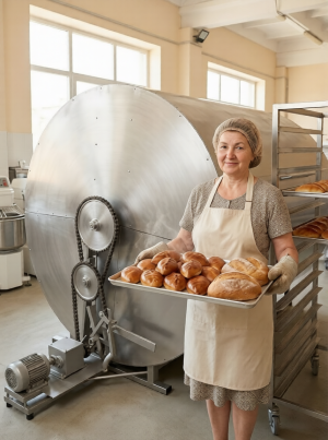 Печь карусельная газовая