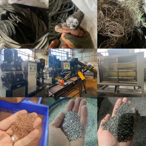 Линия переработки медного кабеля Модель-600