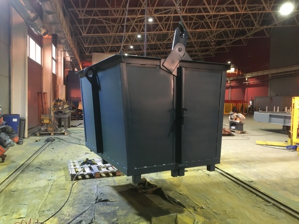 Контейнер распашной для производственных отходов