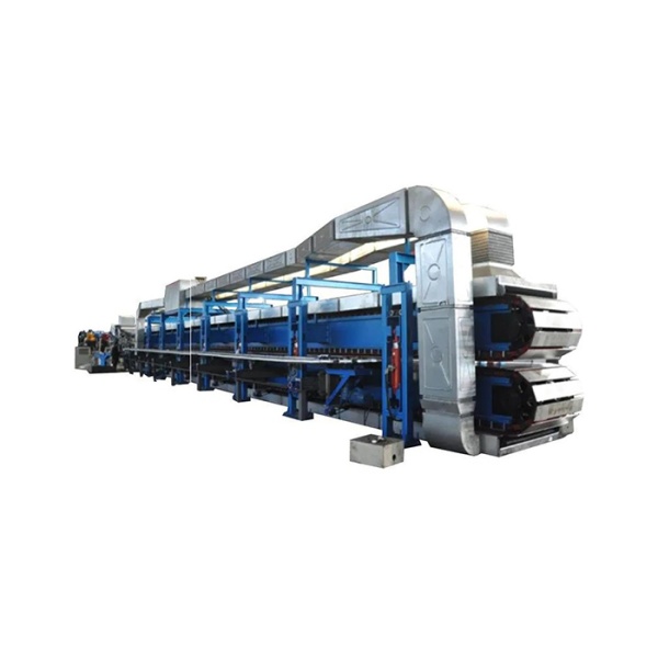 Гусеничный пресс для производства сэндвич-панелей с минеральной ватой ZH-1