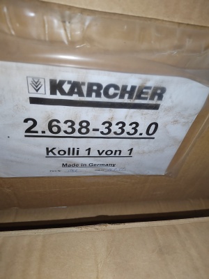 Установка для очистки стоков karcher HDR 777
