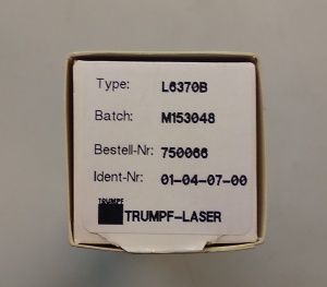 Лампа Trumpf 750066