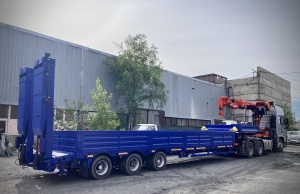 Полуприцеп-тяжеловоз специализированный