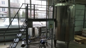 Купажный комплекс для пр-ва газированных напитков в хорошем рабочем состоянии