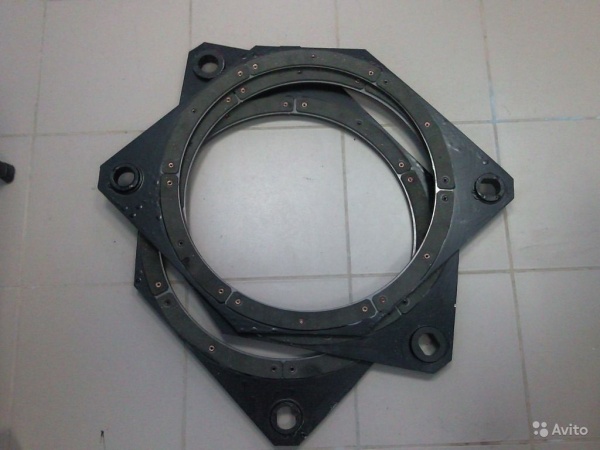 Диски тормозные с фрикционными накладками к муфтам-тормоз типа УВ-31