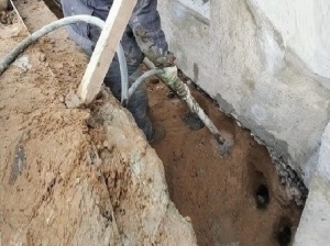 Насос для цементации грунтов