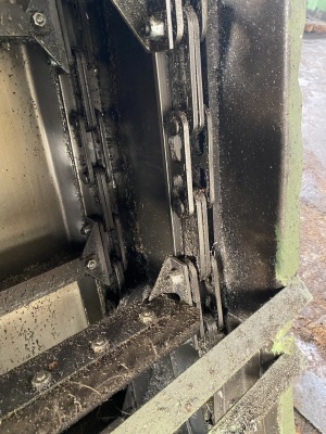 Линия по передаче и хранению стружки (сыпучих материалов): транспортеры, конвейеры, бункеры, дозаторы