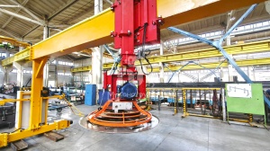 Портальный заглаживатель бетона