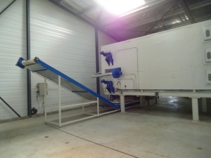 Многослойная ленточная сушилка