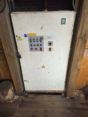 Станок (линия) для оцилиндровки и домостроения