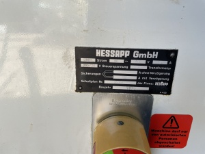 Вертикальный токарный станок Hessapp GmbH с ЧПУ