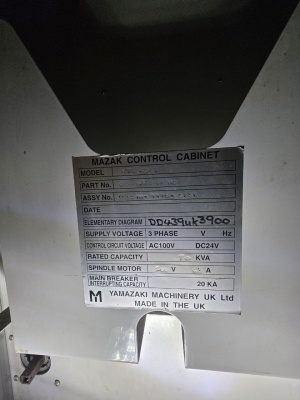 Станок Mazak VTC-20B 3 осевой