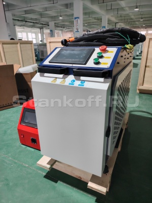 Оптоволоконный лазерный сварочный аппарат + лазерный очиститель + лазерный резак 4 в 1  LWC-3000/Raycus