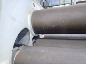 Четырёхвалковый листогибочный станок SHENCHONG W12-16x3100