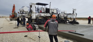 Бетоноукладчик AJAX SPX-754 для укладки бетонного покрытия шириной от 3,5 до 7,5 м