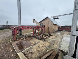 Станок (линия) для оцилиндровки и домостроения