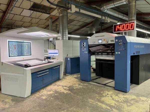 KBA Rapida 105-5+L FAPC ALV2 CX - 2x Dryers UV & LED-UV