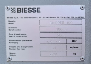 Сверлильно-присадочный станок с ЧПУ BIESSE Skipper 100