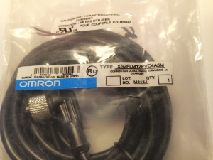 Кабель для датчиков с разъемом М12 Omron 5 метров