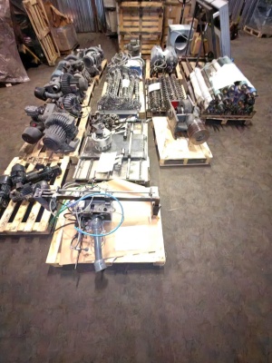 MAN MILLER MP104/6C+LC / МАN ROLAND (разбор)