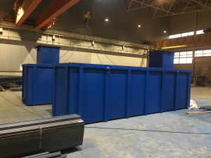 Емкость для воды 15 куб.м с теном подогрева