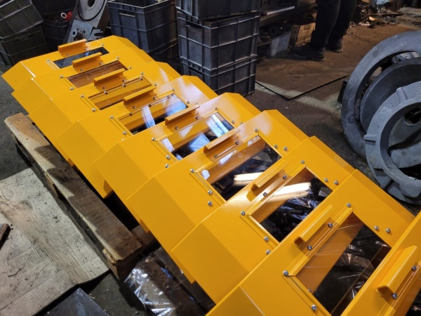 Защитные ограждения фрезерных станков ВМ-127, 6Р13, 6Т83Ш, 6Т13, 6Т12