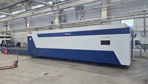 Установка лазерной резки листа HAN'S LASER G6020F, 6 кВт, 6 х 2 м