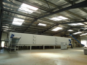 Многослойная ленточная сушилка