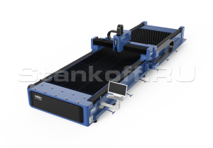 Оптоволоконный лазерный станок по металлу LD-6015S/6000 Raycus