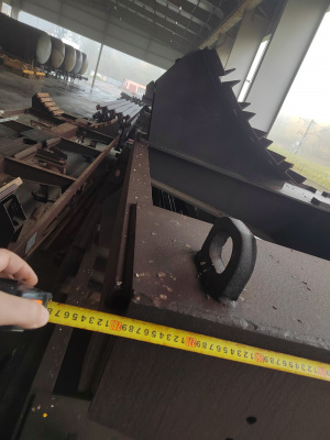 Балка хребтовая, рама вагона цистерны