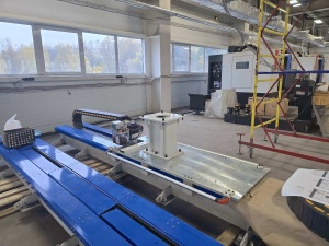 Робототехнический комплекс плазменной резки на базе робота CRP RH18-20 на треке, новый