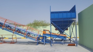 Многослойная ленточная сушилка