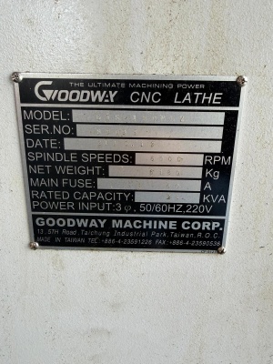 Токарный станок с ЧПУ Goodway - GTS 150-MMX