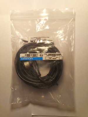 Кабель для датчиков с разъемом М12 Omron 5 метров