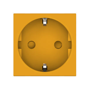 Розетка CADUCEUS ALING HIDE для скрытой проводки, с заземлением, со шторками, 16А, 250В~, с горизонтальным расположением разъёма