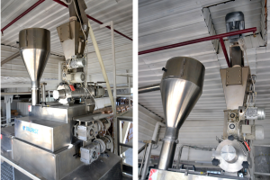 Итальянская линия для производства пасты, такой как спагетти и короткая паста, с упаковочным оборудованием в комплекте