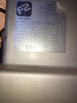 Тестомес Effedue F2 ME160 Supreme