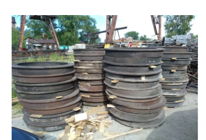 Бандаж колесных пар тепловоза 52-006 *коллекционны