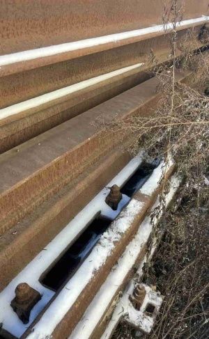 Съезд одиночный Р65 1/11 проект 2799