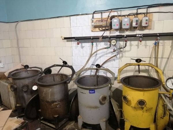 Вакуумная камеры (120л) из нержавеющей стали