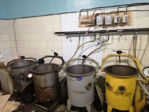 Вакуумная камеры (120л) из нержавеющей стали