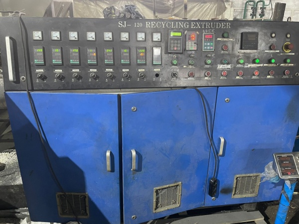 Экструдер для переработки пластика SJ-120 Recycling Extruder