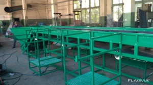 Досортировочная линия мусора