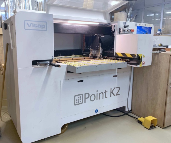 Сверлильно-присадочный станок с фрезером VITAP Point K2