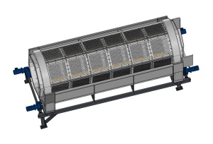 Барабанные сепараторы, барабанные грохоты, тромель